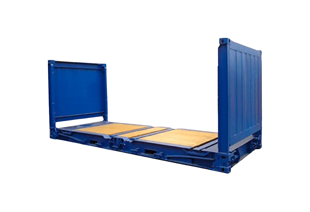 Contenedor Flat Rack